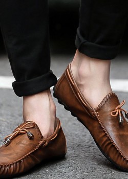 Premium Leather Slippers